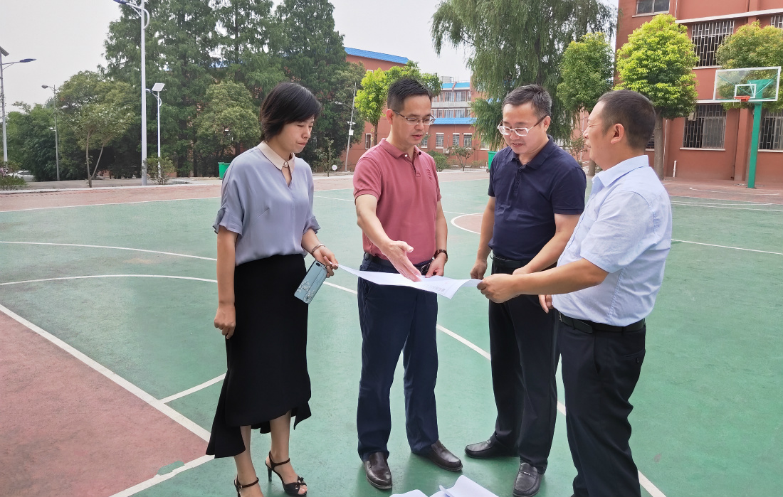 伍军一行调研智投汇文综合高中-集团动态- 汉江国投