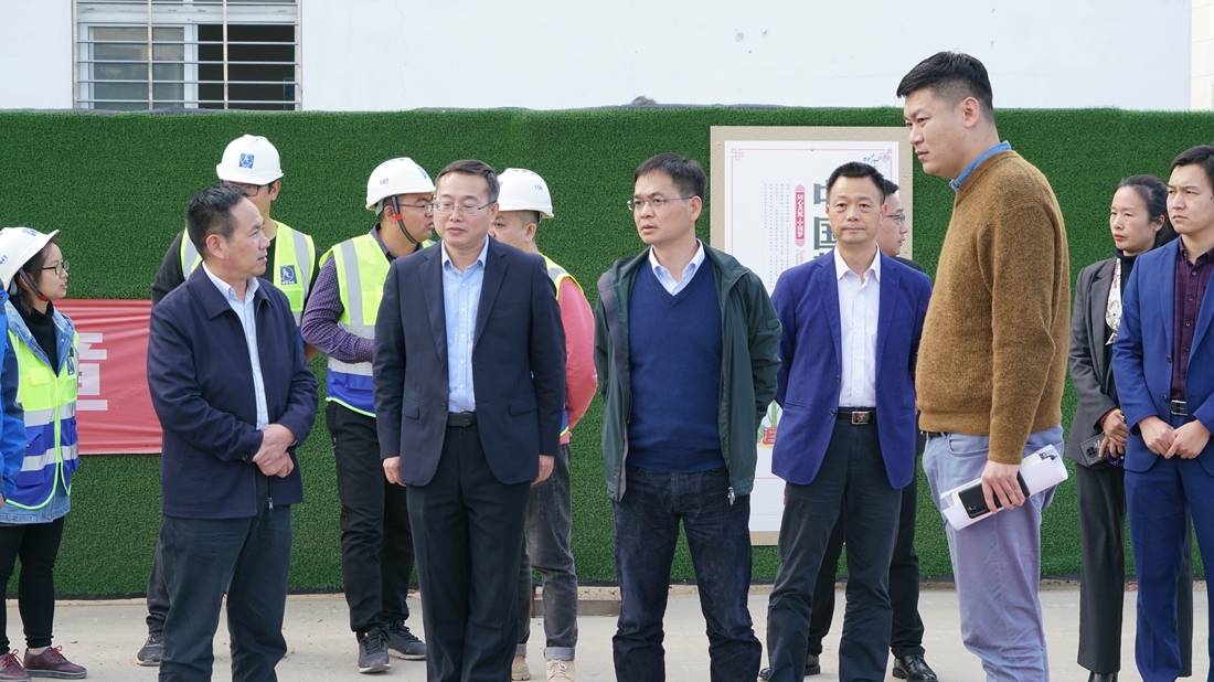 伍军调研智投公司重点工作开展情况-集团动态- 汉江国投