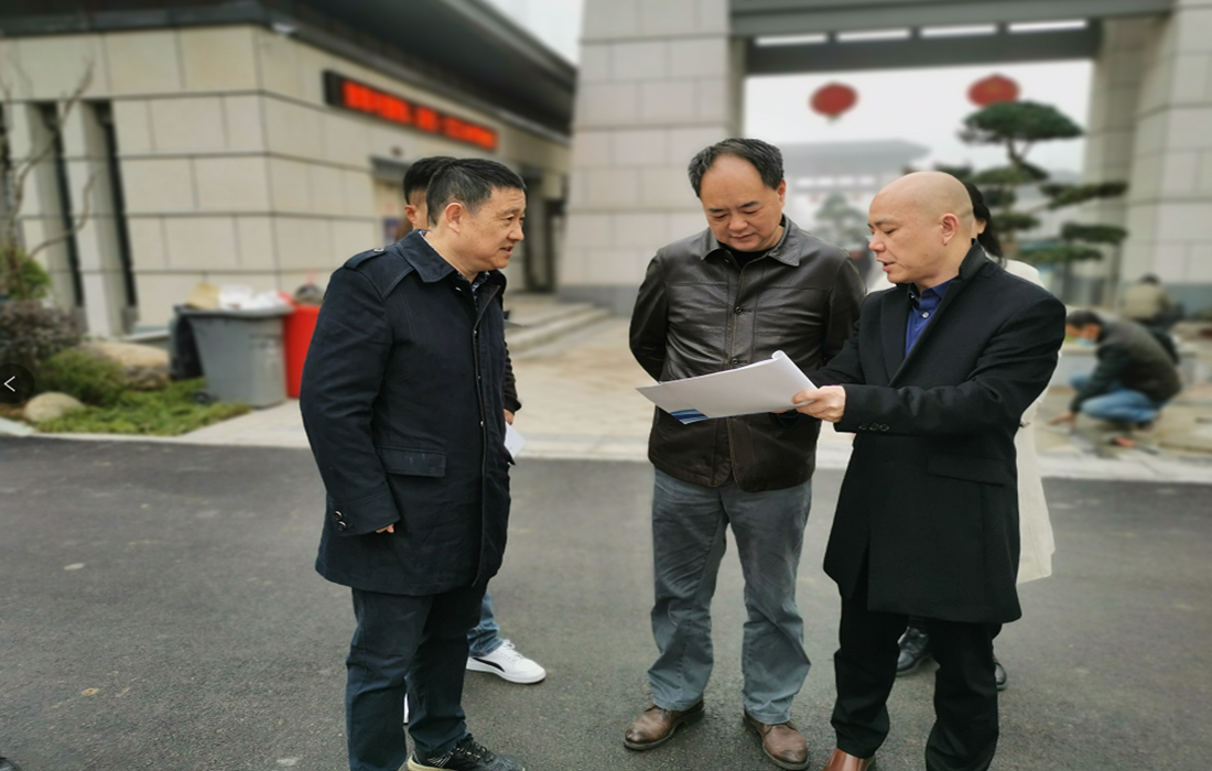 徐勇调研汉江水畔棚改安置房项目-集团动态- 汉江国投